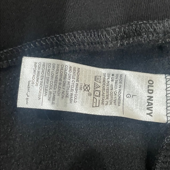 Old Navy Classic Fleece Lined Black Leggings (BD) - Picture 4 of 6